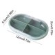 thumbnail image 3 of MoistureProof Mini Weekly Organizer Box 4 Grids Portable For Travel With Removable Individual Containers, 3 of 7