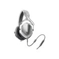 thumbnail image 1 of V-MODA Crossfade M-100 - Headphones with mic - full size - wired - noise isolating - white, silver, 1 of 4