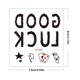 thumbnail image 4 of Cuadros Decorativos Tatuaje 3D figuras impermeables arte pegatinas Kit letras dedo para mujeres hombres fiesta Wdftyju embutido en tela, 4 of 4