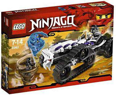 Pre-Owned Ninjago Turbo Shredder Set LEGO 2263 [Damaged]