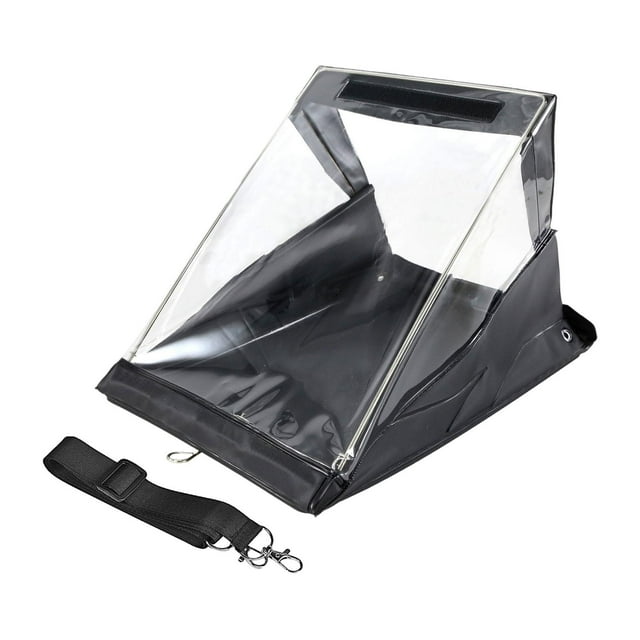 Portapapeles A4 impermeable de PVC, portadocumentos portátil profesional para exteriores, portapapeles cubierto para interiores y exteriores