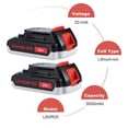 thumbnail image 7 of 2 Pack 20V 3000mAh Battery for Black & Decker Lithium Ion Battery LBXR20 LB20, 7 of 7