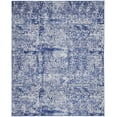 thumbnail image 3 of Nourison Whimsicle Artistic Modern Ivory Navy 7' x 10' Area Rug, (7' x 10'), 3 of 9