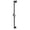 Bronze, variant on Kingston Brass K180A1 Shower Scape 24" Shower Slide Bar with Pin Mount Hook, Polished Chrome