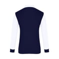 thumbnail image 4 of JUUYY Mens Shirts Fashion Fake Two-Piece Vest Shirts Dress Business Suit Long Sleeve Undershirts Fall Casual Tops Loose Fit Blue XXXXXL, 4 of 6