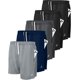 thumbnail image 1 of Shorts deportivos NY Threads, paquete de 5, talla grande, secado rápido, con bolsillos, 1 of 6