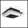 thumbnail image 5 of Nuvo Lighting - 45W CCT Seletable LED Square Flush Mount-3.62 Inches Tall and, 5 of 24