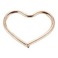 thumbnail image 1 of HOARBOEG Ear Clip Hole Free Peach Heart Ear Clip Mother's Day Jewelry, 1 of 1