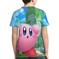 thumbnail image 2 of Kirby Adventure Game Teen T-Shirt Crewneck Short Sleeve Double-Sided Print Summer Tee Shirts Top For Youth Boys Girls Children X-Small, 2 of 7