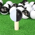 thumbnail image 4 of Pelota De Doble Capa De Golf De 42,67mm, Pelota De Práctica De Golf De Línea De Puntería De Putter, Para Competición De Práctica, 4 of 8
