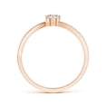 thumbnail image 2 of ANGARA Natural 0.25 Ct. Diamond Infinity Ring in 14K Rose Gold for Women (Ring Size: 3), 2 of 8