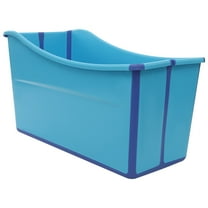 Large Foldable Bathtub Adult Bath Bucket Spa Bath Tub Portable Shower Soaking Bucket