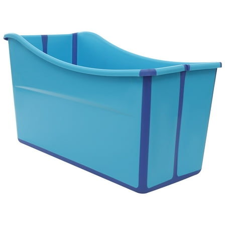 Large Foldable Bathtub Adult Bath Bucket Spa Bath Tub Portable Shower Soaking Bucket