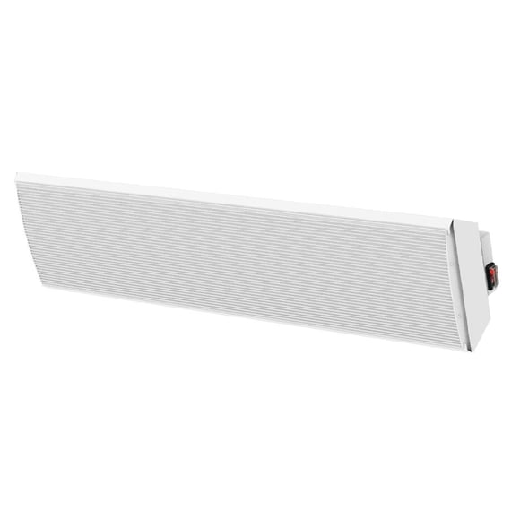 Wexstar Ultra 1500W White Wall/Ceiling Infrared Heater with ON/OFF Switch