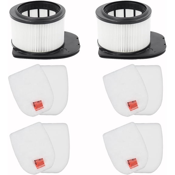 Guerkuk 6-Pack Replacement Filter Kit for Shark IZ862H Stratos Cordless Vacuum, Compatible with IZ800 IZ540H IZ562H UZ565H Pro IZ840, XPSMFIZ700 XFFKIZ700
