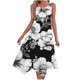 thumbnail image 1 of Pantalones Cortos para Vestidos Bajos Mujeres sin Mangas Cuello Redondo Cordón Ruffle A-Line Mini Vestido Poliéster, Vestido Casual para Citas Y Fiesta, 1 of 8