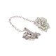 thumbnail image 1 of Clip de cuello de diamantes de imitación de flor rosa Clips de chal de suéter Clip de vestidos de cárdigan con cadena para mujer ShuxiuWang 9024715406545, 1 of 1