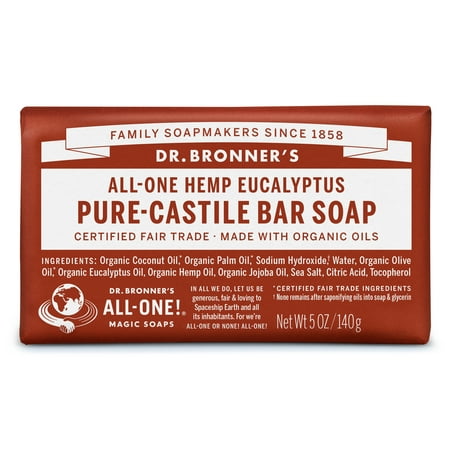 Eucalyptus Organic Bar Soap - (3 pack) Dr. Bronner's Eucalyptus Bar Soap