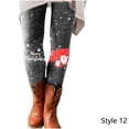 thumbnail image 4 of Qarigey Pantalones Navidad Cómodo Transpirable Pantalones amigables con la piel Pantalones acogedores Equitación Conducción Nuevo Delicado Prendas para la parte inferior del cuerpo tipo 12 S Qarigey AP013734-12, 4 of 6