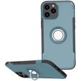 thumbnail image 1 of Mignova for iPhone 12 6.1 Inch Case, Anti-Scratch Shockproof Case 360 Degree Rotation Finger Ring Holder Kickstand [Work with Magnetic Car Mount] for iPhone 12 6.1 Inch 2020 Released(Navy), 1 of 7