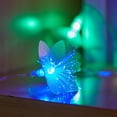 thumbnail image 4 of Wekity LED Fiber Optic Flower Lantern String Party Vacation House Display Courtyard Decoration Colorful Lights, Gift Wedding Halloween Christmas Decoration Battery (20 FT, Color)-0625, 4 of 5