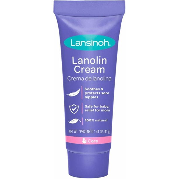 Lansinoh Lanolin for Breastfeeding Mothers Soothes Sore Nipples 1.41 oz.
