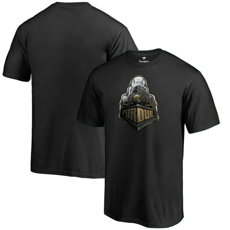 Purdue Boilermakers Fanatics Branded Midnight Mascot T-Shirt - Black