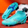 thumbnail image 3 of Zapatos de fútbol para hombres al aire libre, zapatillas de entrenamiento de tobillo, tacos deportivos ultraligeros, profesionales, suaves, 3 of 5