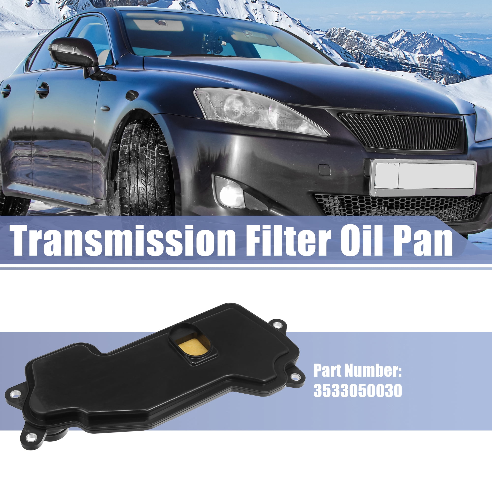 1Pcs No.3533050030 Transmission Filter Oil Pan for Lexus IS350 Base F Sport 3.5L V6 - Gas 2014-2020
