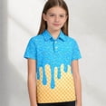 thumbnail image 5 of Shadoumai Classic Button Down Collar Shirt For Boys Summer Casual Wear With Refreshing Ice Print Design, 5 of 6