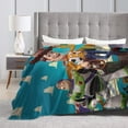 thumbnail image 4 of Toy Story Blanket, Super Soft Throw Blanket For Couch Sofa Bed, Cozy Lightweight Warm Flannel Blanket, 80"X60", 4 of 9