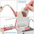 thumbnail image 4 of Sink Rack Telescopic Holder Expandable Storage Drain Kitchen Shelf Sponge Basket, 4 of 6