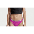 thumbnail image 3 of Victoria's Secret VERY SEXY Panty Underwear Thong V-String Lace Mesh Charm Chain XLarge, 3 of 3