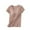 Beige, variant on Women's Sleep T-Shirt with Built-in Bra 2025 Summer Short Sleeve Lounge Pajamas Shirts Crewneck Soft Modal Tee Top