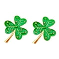 thumbnail image 4 of Set of 2 Gold Napkin Holders Shamrock Rings Desktop Decoration Dating, 4 of 8