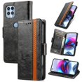 thumbnail image 1 of Compatible With Motorola Moto Edge S Rfid Blocking Leather Wallet Case Card Holder Flip Folio Shockproof Cover, 1 of 3