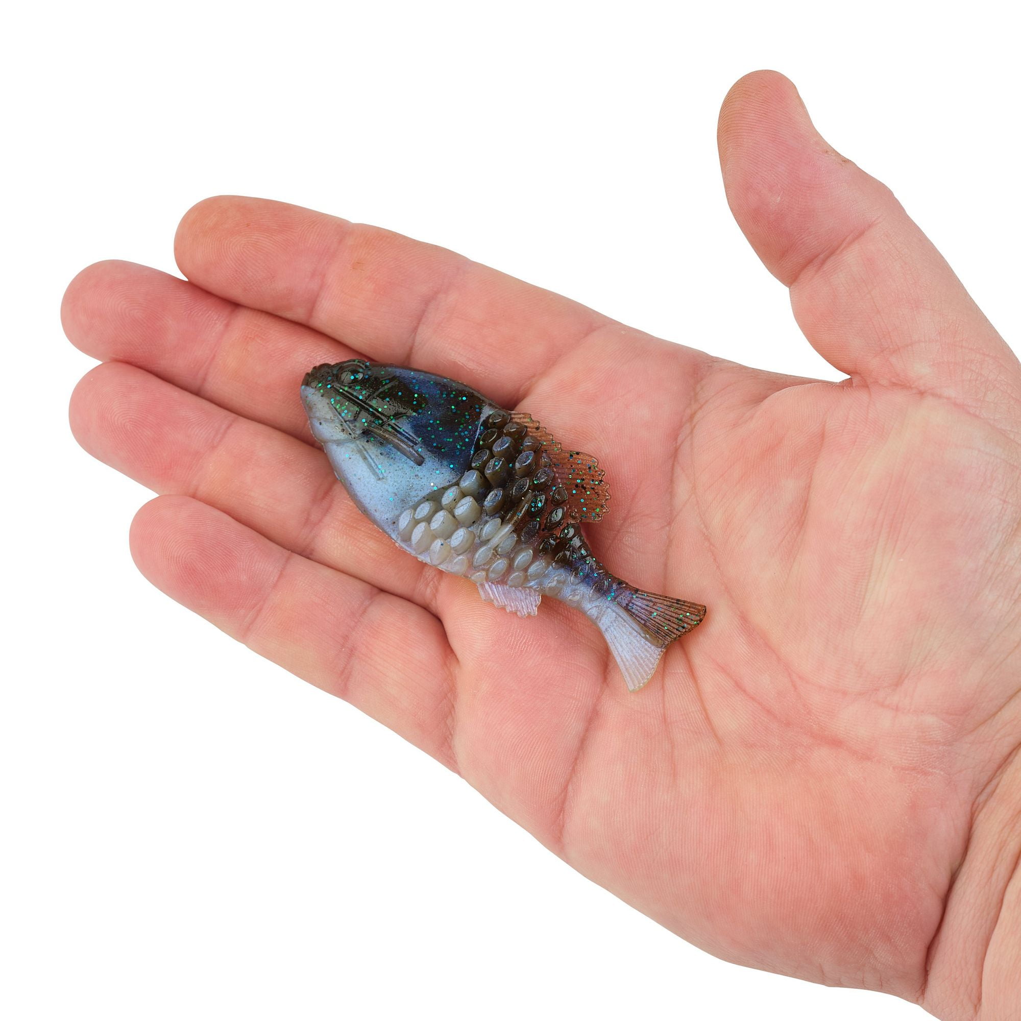 Berkley PowerBait Gilly, 90 mm, IKE's GPBF, Swimbait Soft Bait