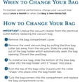 thumbnail image 3 of Genuine Riccar R30D HEPA Filter Vacuum Cleaner Bags, Charcoal-Infused Tandem Air Blue, Six Bags Included, RNHC-6, 3 of 6