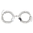 thumbnail image 1 of 2 2 piezas pulsera magnética Yin Yang para mujeres adolescentes niñas amigas joyería familiar, 1 of 5