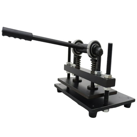 EQCOTWEA Manual Leather Cutting Machine Leather Mold Die-cutting Machine for Cloth Paper Silicone Rubber