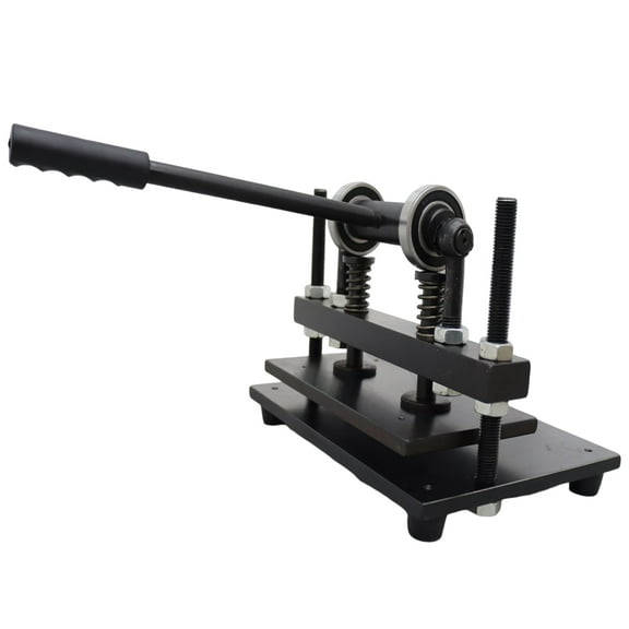 EQCOTWEA Manual Leather Cutting Machine Leather Mold Die-cutting Machine for Cloth Paper Silicone Rubber