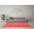 thumbnail image 3 of Ahgly Company Indoor Rectangle Abstract Red Contemporary Area Rugs, 4' x 6', 3 of 4