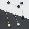 thumbnail image 1 of pitrice 6 Pcs/set Sweater Brooch Pin Scarf Shawl Pearl Rhinestone Clip Clothes Breast Badge Pin, 1 of 4