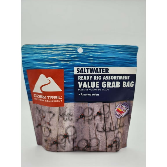Ozark Trail Value Grab Bag, Saltwater Rig Assortment