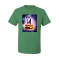 thumbnail image 2 of Wild Bobby, Space Pitbull Riding a Hamburger, Animal Lover, Men Graphic Tees, Kelly, 2XL, 2 of 3