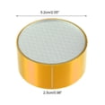 thumbnail image 2 of Unique Bargains Double Sided Hair Eraser for Women Men Manual Epilators for Arms Reusable Glass Hair Removal Gold Tone, 2 of 7