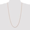 thumbnail image 2 of 14K Rose Gold chain Rope Diamond-cut 30 in 1.8 mm 1.8mm diamond-cut, 2 of 5