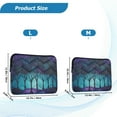 thumbnail image 4 of FORMRS 15-15.6 inch Laptop Sleeve Case Soft Carrying Quilted Computer Bag Cover, Purple Moonlight Forest, 4 of 7