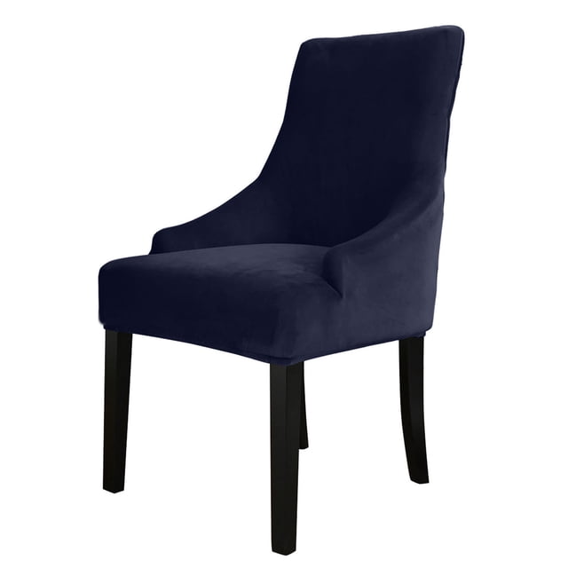 Chair Cover Velvet Chair Slipcovers Removable Washable Soft Dining Chair