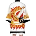 thumbnail image 2 of Chaqueta tipo cárdigan tipo kimono Seidarise Demon Slayer Haori para hombre, 2 of 2